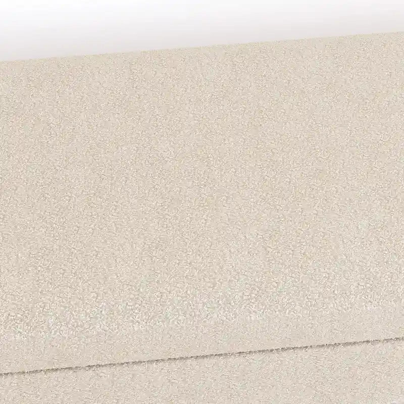 Banc de rangement en velours Teddy avec assise de chambre