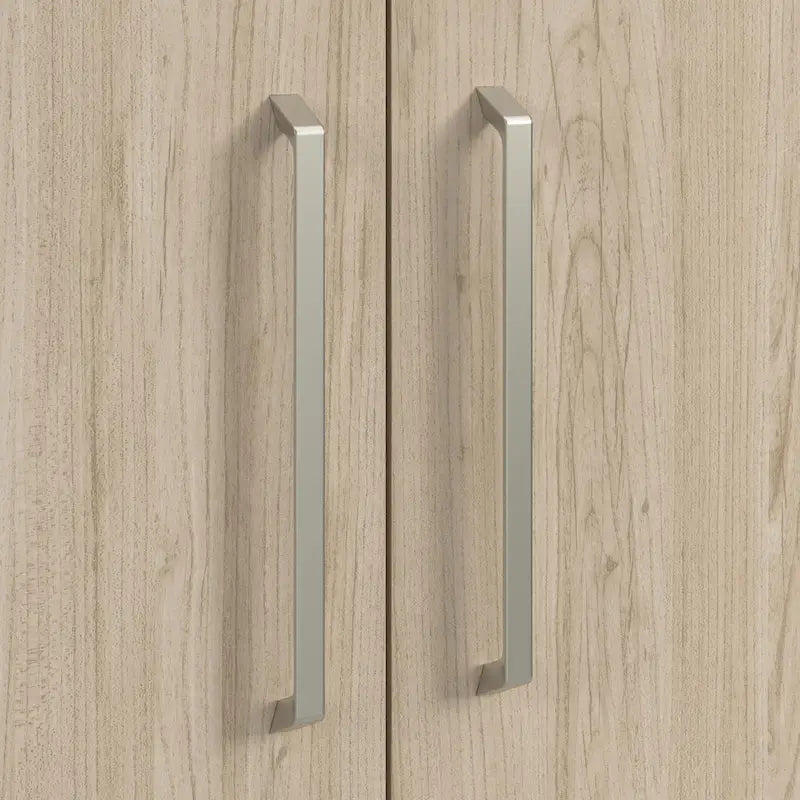 Meuble bas de rangement avec portes et étagères