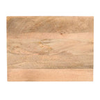 Table de chevet en bois massif avec tiroir, finition naturelle