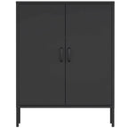 Armoire de rangement métallique de 40 pouces à 2 portes