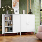 Armoire de rangement métallique de 40 pouces à 2 portes