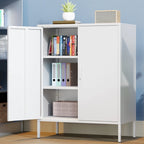 Armoire de rangement métallique de 40 pouces à 2 portes