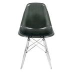 Chaise de salle à manger d'appoint en acrylique avec pieds Eiffel