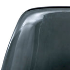 Chaise de salle à manger d'appoint en acrylique avec pieds Eiffel