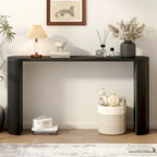 Console semi-cylindrique – MDF et hévéa, plusieurs options de couleur