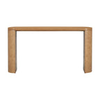 Console semi-cylindrique – MDF et hévéa, plusieurs options de couleur