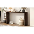Console semi-cylindrique – MDF et hévéa, plusieurs options de couleur