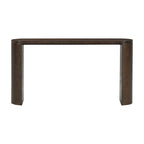 Console semi-cylindrique – MDF et hévéa, plusieurs options de couleur