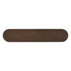 Console semi-cylindrique – MDF et hévéa, plusieurs options de couleur