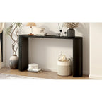 Console semi-cylindrique – MDF et hévéa, plusieurs options de couleur