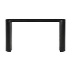 Console semi-cylindrique – MDF et hévéa, plusieurs options de couleur