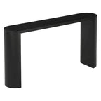 Console semi-cylindrique – MDF et hévéa, plusieurs options de couleur