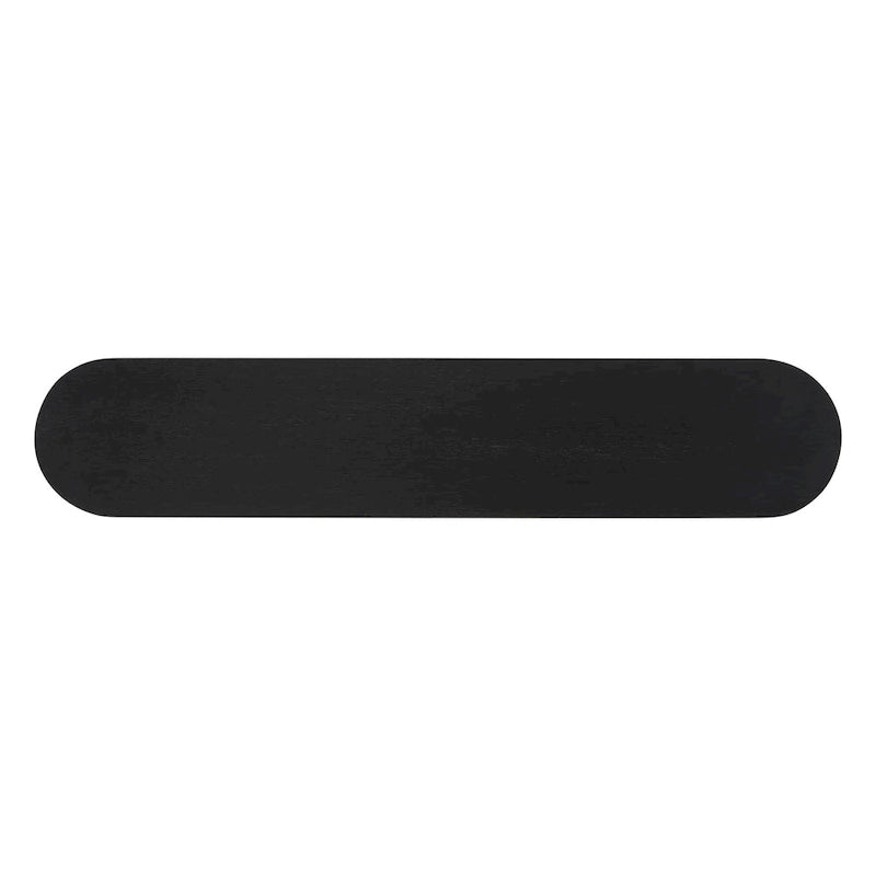 Console semi-cylindrique – MDF et hévéa, plusieurs options de couleur