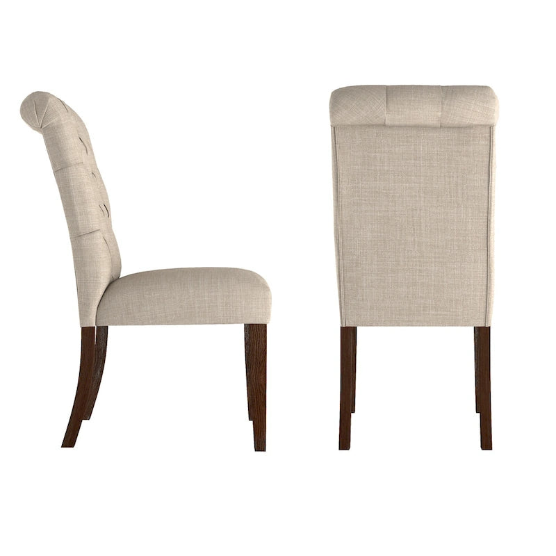 Chaises Parsons à dossier capitonné (Lot de 2)