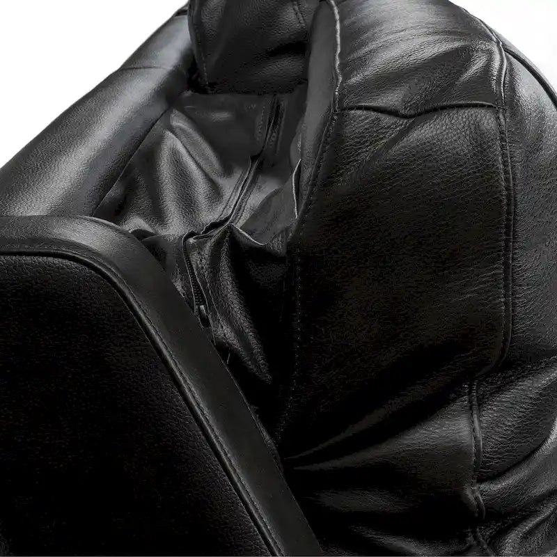 Tête de lit en métal pleine taille avec barreaux ronds