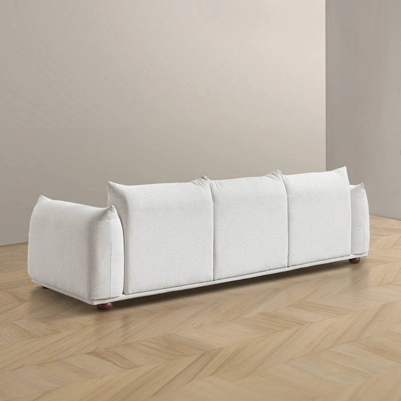 Canapé en Boucle/Velours Mid-Century Moderne
