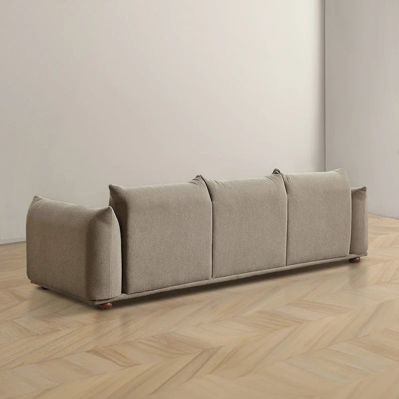 Canapé en Boucle/Velours Mid-Century Moderne