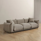 Canapé en Boucle/Velours Mid-Century Moderne