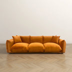Canapé en Boucle/Velours Mid-Century Moderne