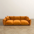 Canapé en Boucle/Velours Mid-Century Moderne