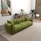 Canapé en Boucle/Velours Mid-Century Moderne