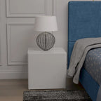 Tables d'appoint gigognes carrées pour salon, lot de 2