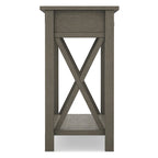 Console/Table basse contemporaine en bois massif de 120 cm de large