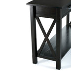 Console/Table basse contemporaine en bois massif de 120 cm de large