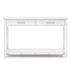 Console/Table basse contemporaine en bois massif de 120 cm de large