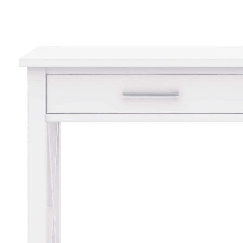Console/Table basse contemporaine en bois massif de 120 cm de large