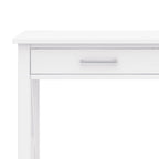 Console/Table basse contemporaine en bois massif de 120 cm de large