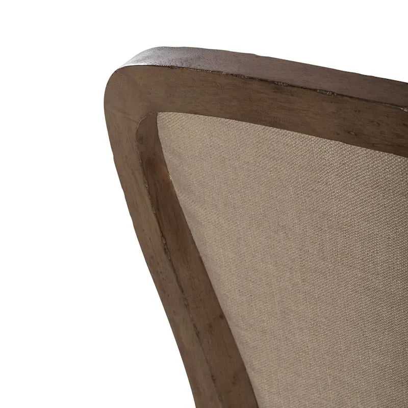 Chaise d'appoint capitonnée (lot de 2)