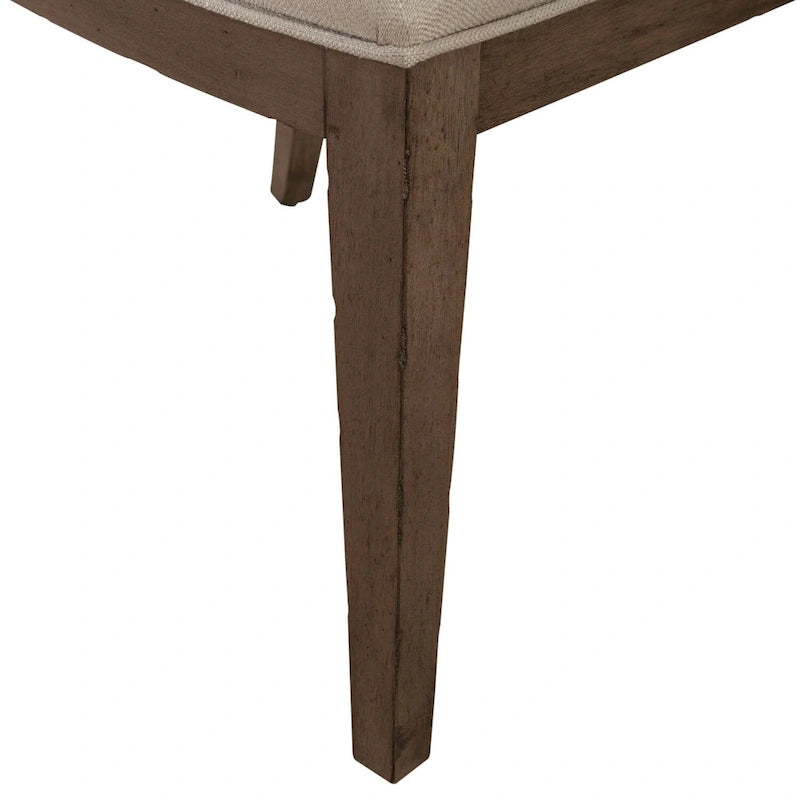 Chaise d'appoint capitonnée (lot de 2)
