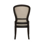 Chaise d'appoint capitonnée (lot de 2)