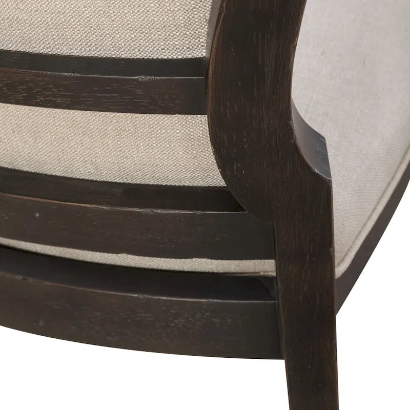 Chaise d'appoint capitonnée (lot de 2)
