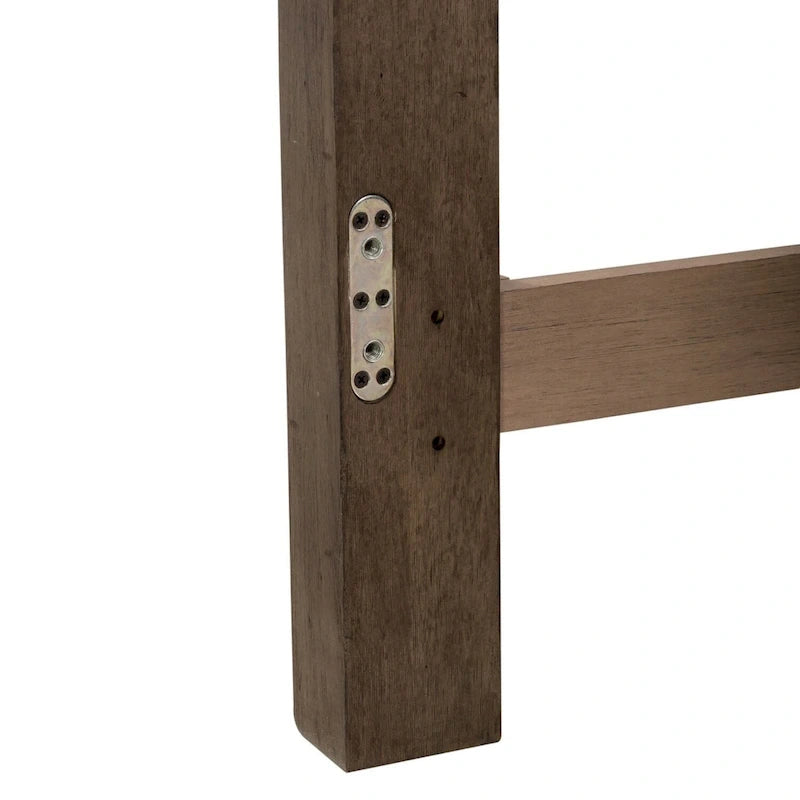 Tête de lit capitonnée de panneau grand lit taupe poudré