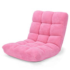 Fauteuil de sol inclinable réglable avec mousse à mémoire de forme