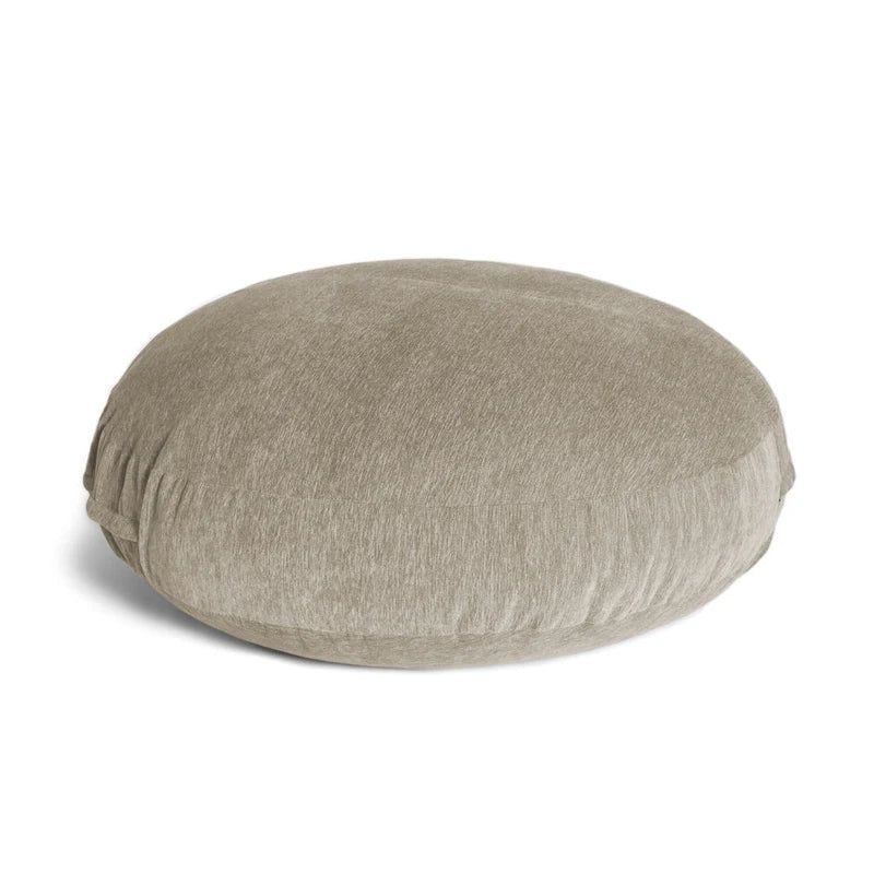Pouf Cocoon avec housse en chenille
