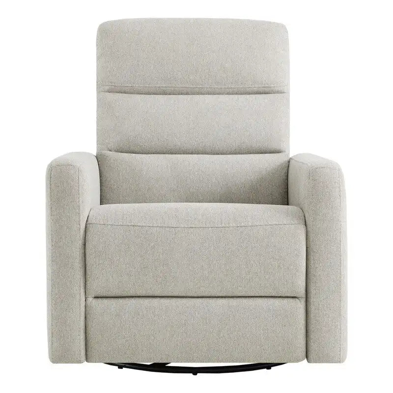 Fauteuil inclinable motorisé pivotant avec têtière et ports de chargement USB