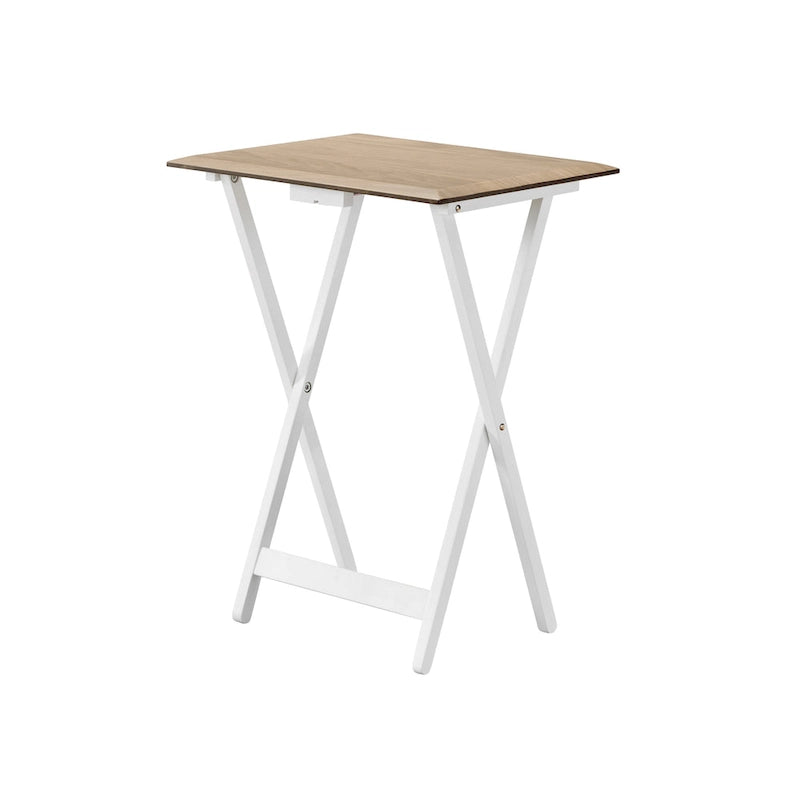 Plateaux de service pliants (4 plateaux + support)