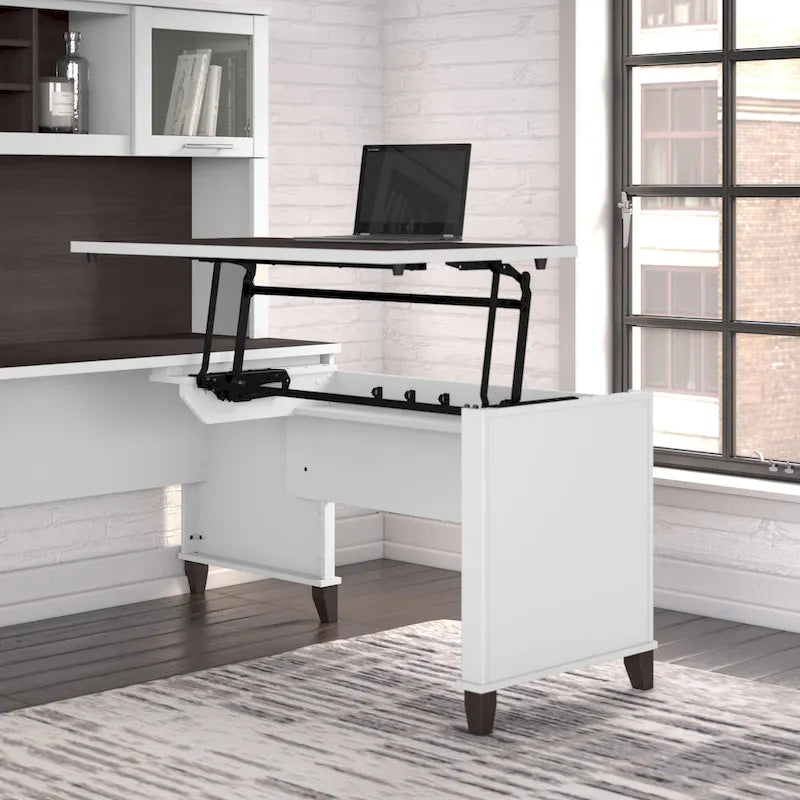 Retour de bureau assis-debout 3 positions 42W