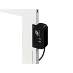 Lit plateforme Queen avec pied de lit assorti en blanc