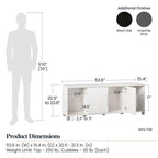 Banc de rangement à chaussures avec assise et portes d'armoire
