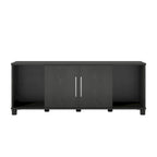 Banc de rangement à chaussures avec assise et portes d'armoire