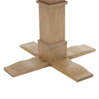 Table à manger ronde 47,25" L x 47,25" P x 30,25" H - Marron rustique