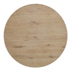 Table à manger ronde 47,25" L x 47,25" P x 30,25" H - Marron rustique