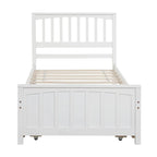 Lit plateforme simple avec lit gigogne