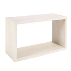 Console buffet en bois de manguier de 52 pouces avec étagère cube ouverte