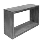 Console buffet en bois de manguier de 52 pouces avec étagère cube ouverte