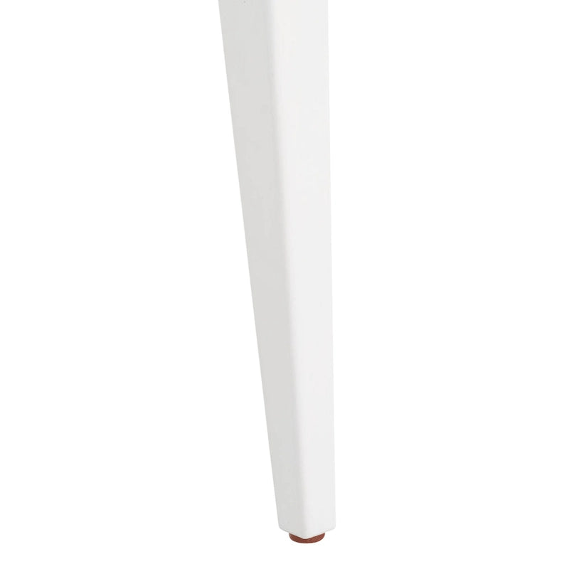 Chaise de salle à manger à dossier en cannage – 46 cm L x 58 cm P x 89 cm H
